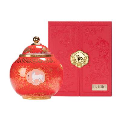 八马茶叶 AB1395  八马茗珠·大红袍A-256克(32包) 特级茶叶