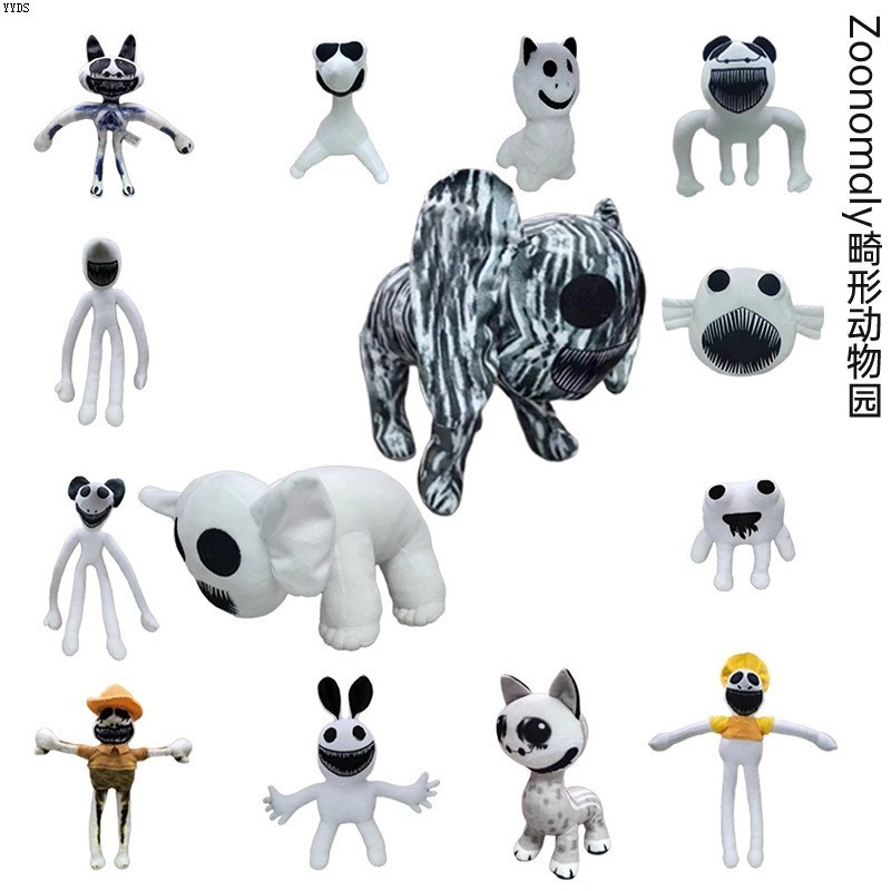 现货毛绒玩具公仔新品玩偶毛绒动物园畸形ZoonomalyPlush跨境