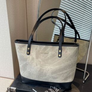 小C&K大容量腋下包包女简约2025新款复古单肩包通勤托特包女