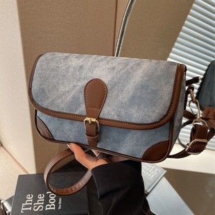 小C&K高级感质感小包包女2025新款小方包斜挎包单肩腋下包