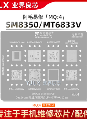 SM8350/8450/7315/7325/MT6799W/骁龙888/778G/天玑810/900植锡网