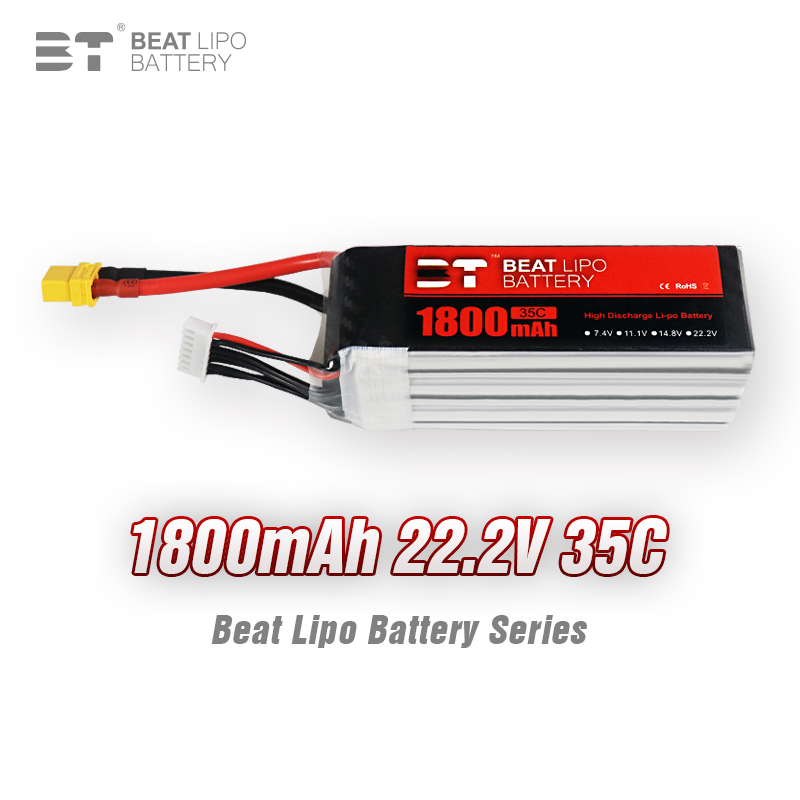 BT LIPO电池1800mAh/3S/11.1V/25C/35C/航模电池