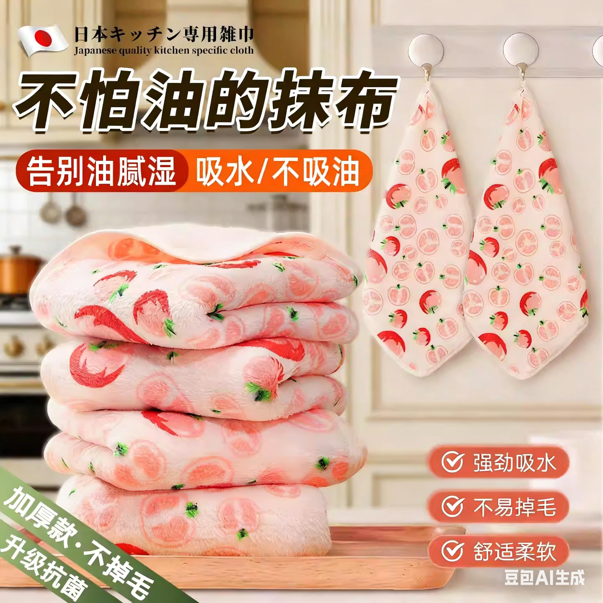 厨房抹布洗碗布加厚加大不易沾油掉毛巾珊瑚绒吸水擦桌子百洁布,家庭/个人清洁工具,抹布,淘宝优惠券,粉丝福利购,淘宝优惠卷