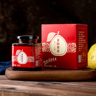 百嘉果果莱阳梨膏260克成人儿童宝宝慈梨膏山东特产秋梨膏便携装