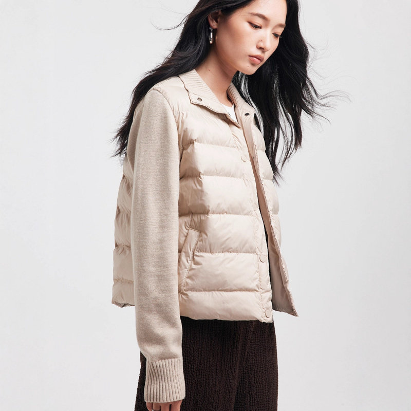 汇鹏秋冬空气棉服短款外套女蓬松柔软拼接保暖上衣设计百搭外套,女装/女士精品,棉衣/棉服,淘宝优惠券,粉丝福利购,淘宝优惠卷