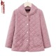 时尚 中老年女装 精品小棉袄秋冬装 灯芯绒压花减龄加绒保暖棉衣外套