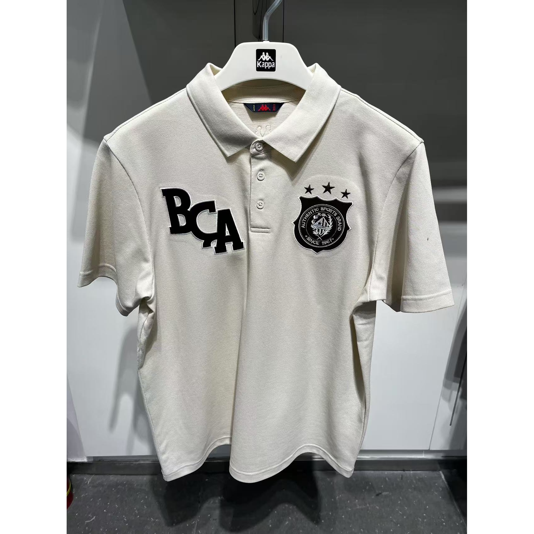 卡帕背靠背Kappa男子2025夏款运动休闲短袖POLO衫K0F32PD03