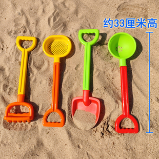 儿童沙滩玩具套装挖沙铲子耙子宝宝玩沙子工具玩具