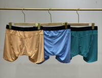The same style men's four-angle underwear, modal shorts, comfortable and breathable mid-waist sports, flat-angle bottom pants for men thumbnail 3