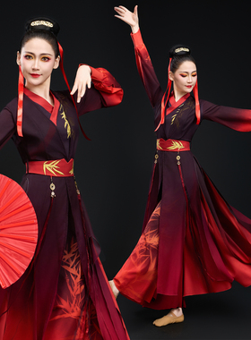 高先玉老师苍穹唤原版古典广场舞演出服女飘逸武侠剑舞服装新款
