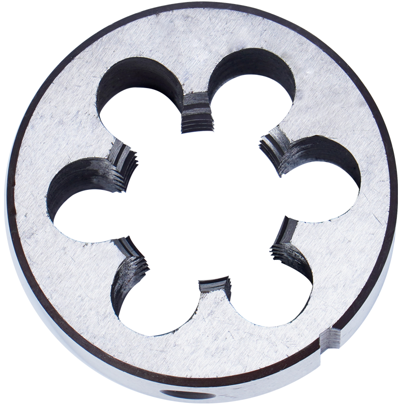 左牙反旋圆板牙反螺纹逆时针元板牙粗细牙外螺纹攻丝多规格M2-M24