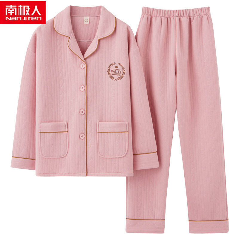 100%纯棉家居服套装女