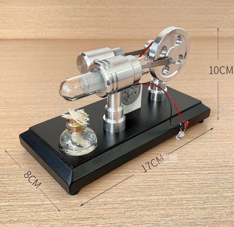 厂家直销斯特林发电机科学实验物理教学发动机引擎发明玩具模型 玩具/童车/益智/积木/模型 科学实验 原图主图