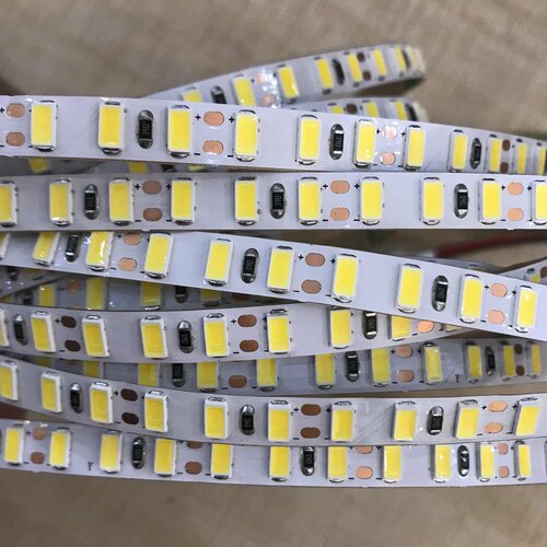 LED12V 5630灯条 裸板 软灯带 120灯/米 白光 暖白 自然白