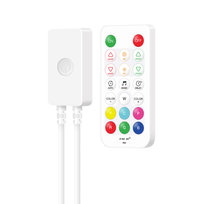 SP643E 三路PWM RGB LED蓝牙音乐控制器 动态、音乐和自定义效果