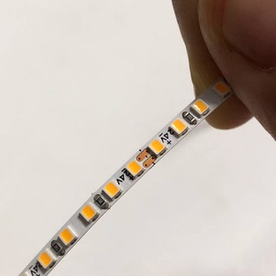3mm 2216 240灯单色超窄软灯带24V适合0606硅胶灯带无光斑