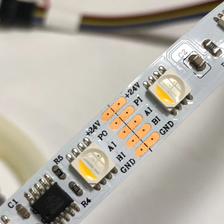 DMX512 RGBW 12mm 60灯一米10像素全彩软灯带24V,家装灯饰光源,室内LED灯带,淘宝优惠券,粉丝福利购,淘宝优惠卷