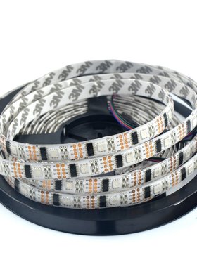 WS2801 LED 灯带 可编程5050 RGB LED 灯条32珠5V外置IC 单点控
