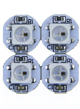WS2812B SK6812 WS2813 APA102C小圆板 RGB RGBW 5050 全彩LED灯