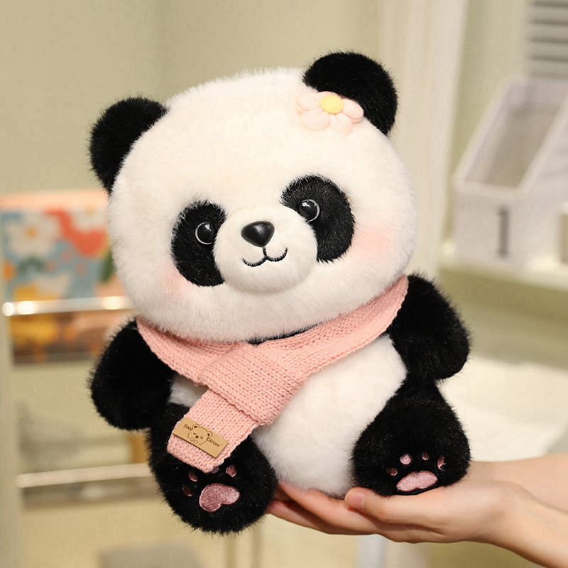 可爱公主大熊猫玩偶睡觉抱睡公仔毛绒玩具抱枕女生布娃娃生日礼物