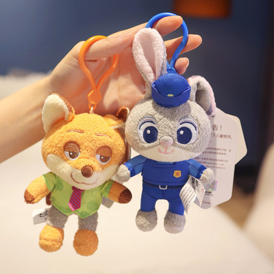 疯狂动物城兔子朱迪警官挂件公仔