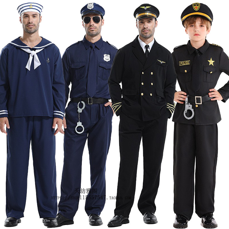 新款水手系列警探长袖服