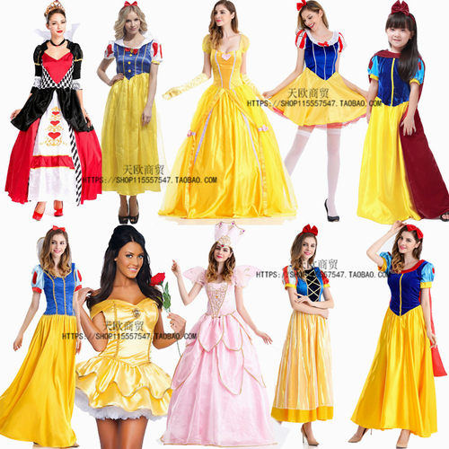 cosplay万圣节白雪公主衣服