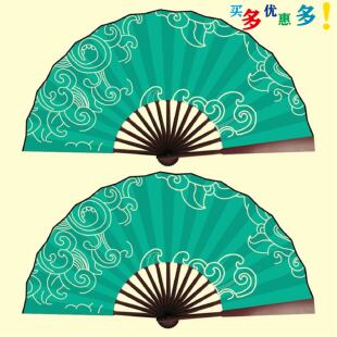 学生校庆祥云寄明月sing女团同款汉服舞蹈表演多款花色可转折扇子