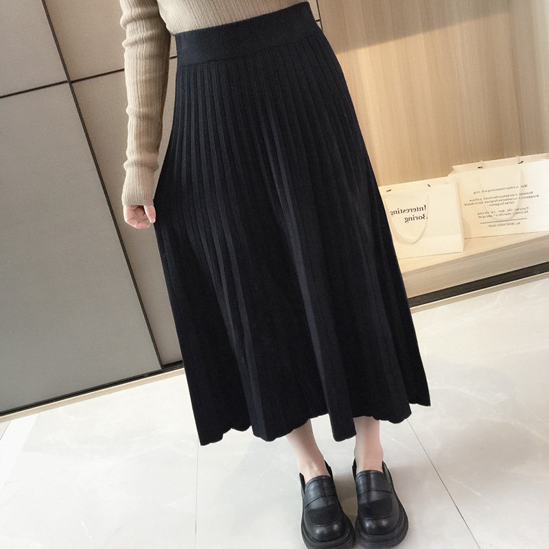 高腰显瘦，百褶设计，时尚百搭