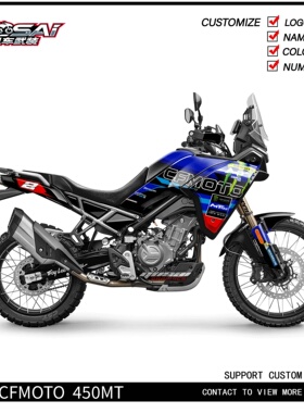 适用于 春风CFMOTO 450MT 摩托车全车改装贴花贴膜贴纸贴画车贴