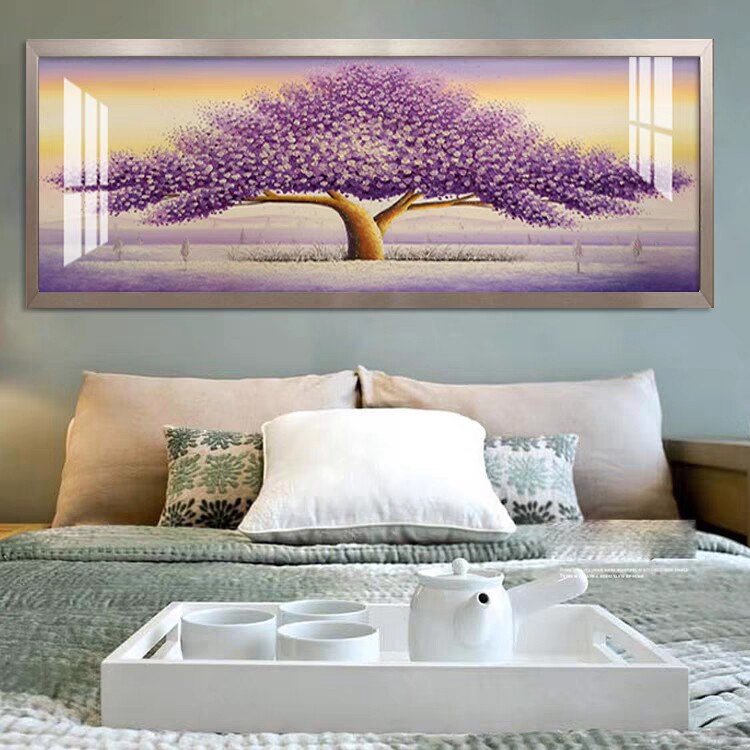 新款客厅钻石画满钻爱情树钻石绣手工贴钻十字绣卧室床头风景挂画