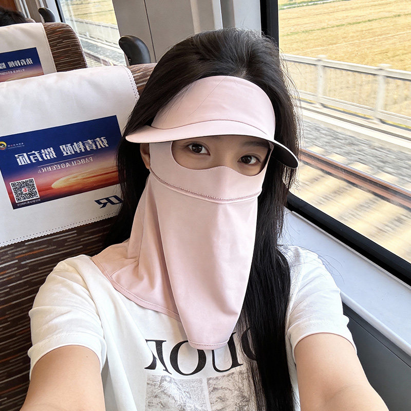 防晒面罩女春夏季2026新款防紫外线帽子口罩护颈一体遮阳帽脸基尼,服饰配件/皮带/帽子/围巾,防晒面纱/面罩,淘宝优惠券,粉丝福利购,淘宝优惠卷