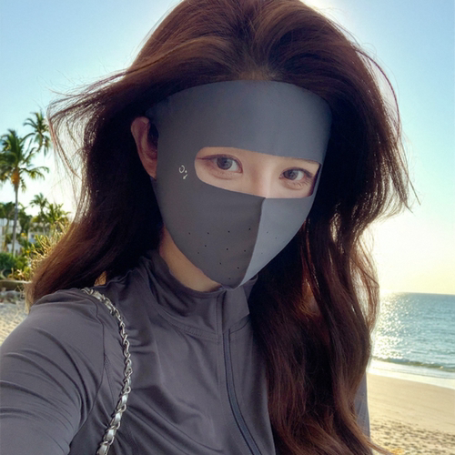 UPF50+专业防晒面罩全脸冰感透气