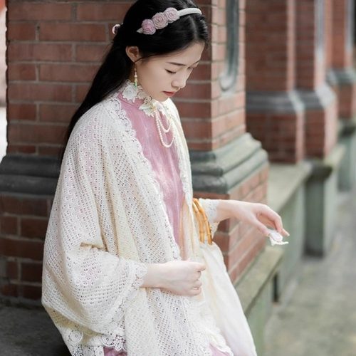 2025新款新中式气质旗袍披肩