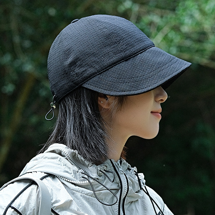 夏季薄款防晒显脸小大头围帽子图片