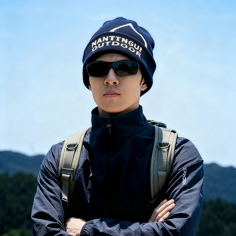 山系冷帽男款户外徒步登山帽2025