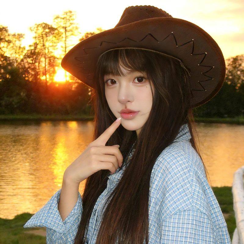 户外徒步登山帽女显脸小百搭西部牛仔帽2026新款夏季遮阳防晒帽子,服饰配件/皮带/帽子/围巾,帽子,淘宝优惠券,粉丝福利购,淘宝优惠卷