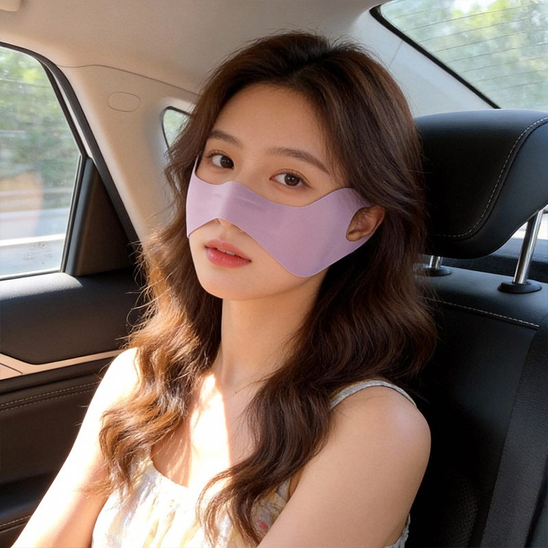开车防晒面罩女夏日高颜值脸部防晒贴鼻翼防紫外线露口鼻蝴蝶口罩,服饰配件/皮带/帽子/围巾,防晒面纱/面罩,淘宝优惠券,粉丝福利购,淘宝优惠卷