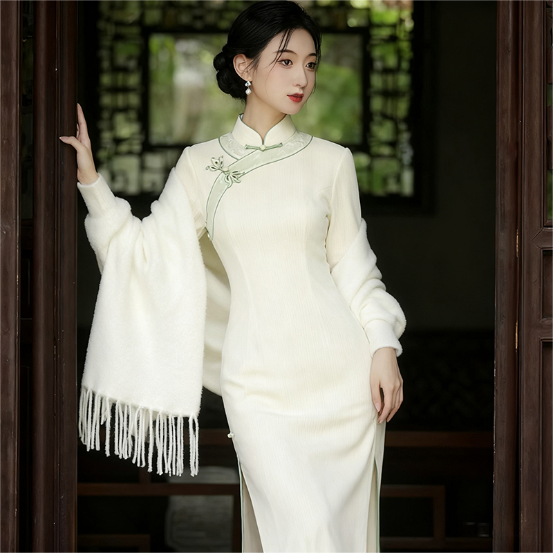 【新中式披肩】流苏旗袍披肩外搭