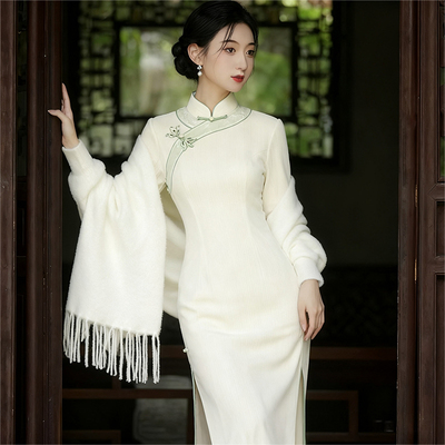 【新中式披肩】流苏旗袍披肩外搭