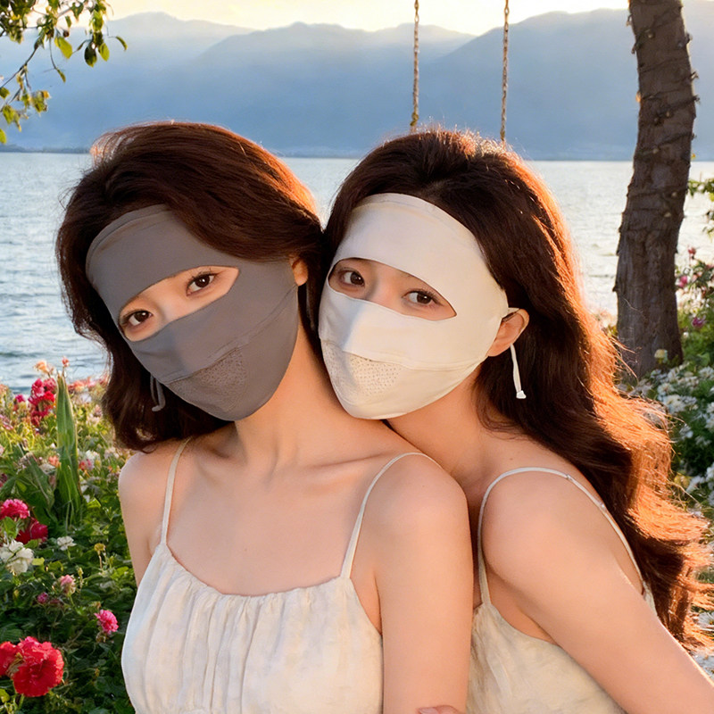 冰丝防晒面罩女夏季2025新款透气全脸防紫外线脸基尼遮阳防晒面纱,服饰配件/皮带/帽子/围巾,防晒面纱/面罩,淘宝优惠券,粉丝福利购,淘宝优惠卷