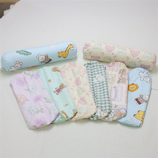 棉布长型圆柱糖果枕头套男朋友长条睡觉抱枕圆形靠垫靠枕换洗套子