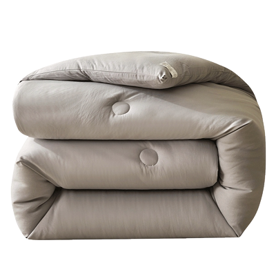 贝窝水洗原棉四季通用大豆纤维被