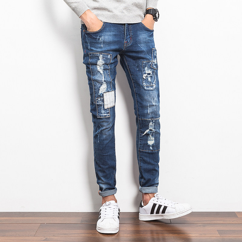 Jeans pour jeunesse JIACZULIOU pour Quatre saisons - Ref 1469688 Image 3
