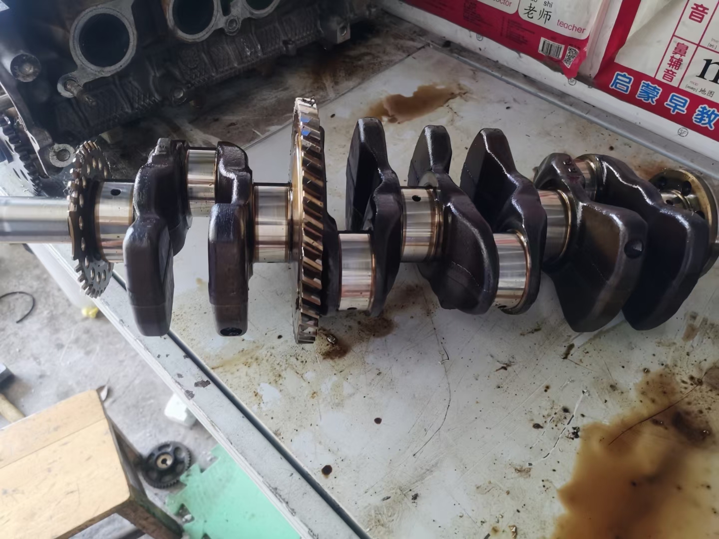 丰田汉兰达 凯美瑞 雷克萨斯 2.5 2.7  1AR 2AR 3AR 4AR 5AR 曲轴