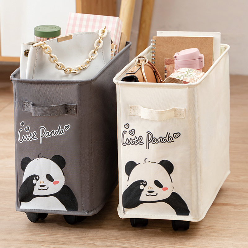 脏衣篓家用脏衣服收纳筐大容量可折叠脏衣篮浴室卫生间带轮置物架