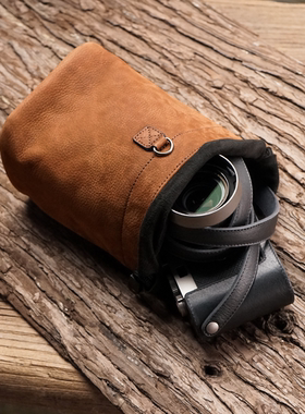 MrStone原创相机收纳包富士XT5圆筒包徕卡xe5内胆镜头袋a7c圆筒包