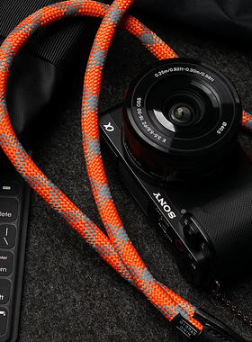 MrStone 粗纹相机肩带相机适用富士xt5微单反尼康xm5索尼xs20背带