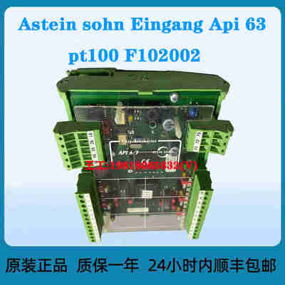 F102002 astein sohn f102002 a Analog pt100 Eingang Api 63