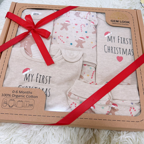 新生儿出口男女六件套中性礼盒